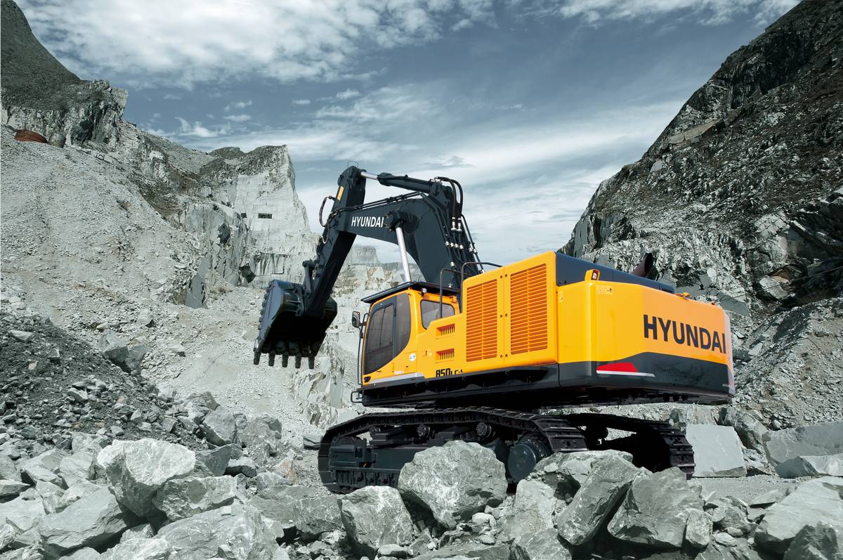 Экскаватор гусеничный Hyundai R850LC-9