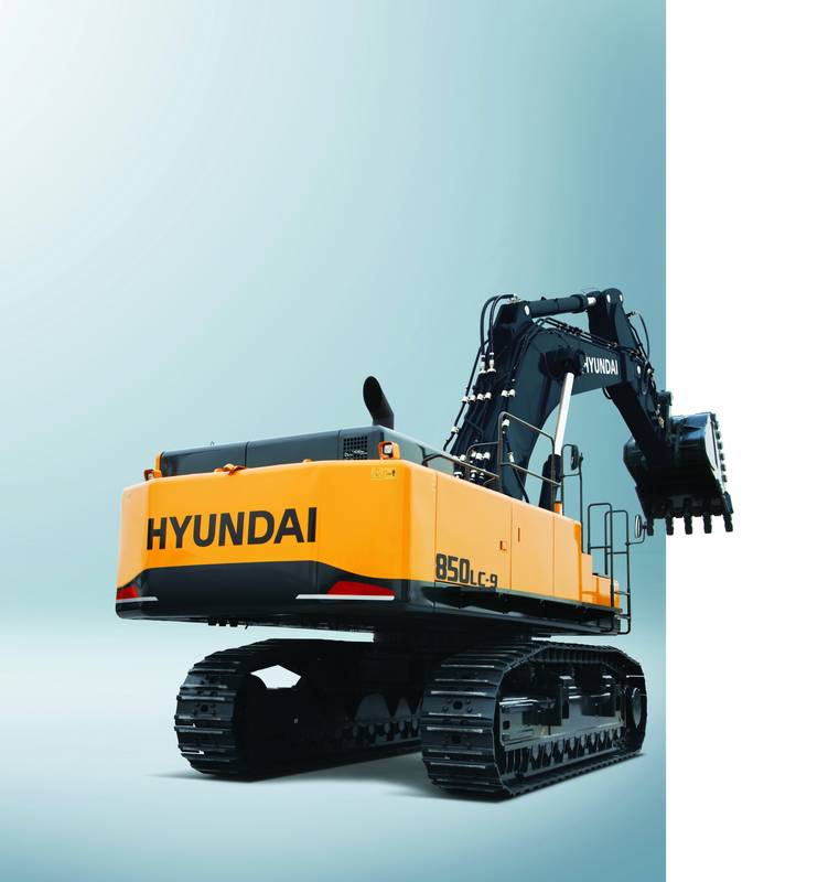 Экскаватор гусеничный Hyundai R850LC-9