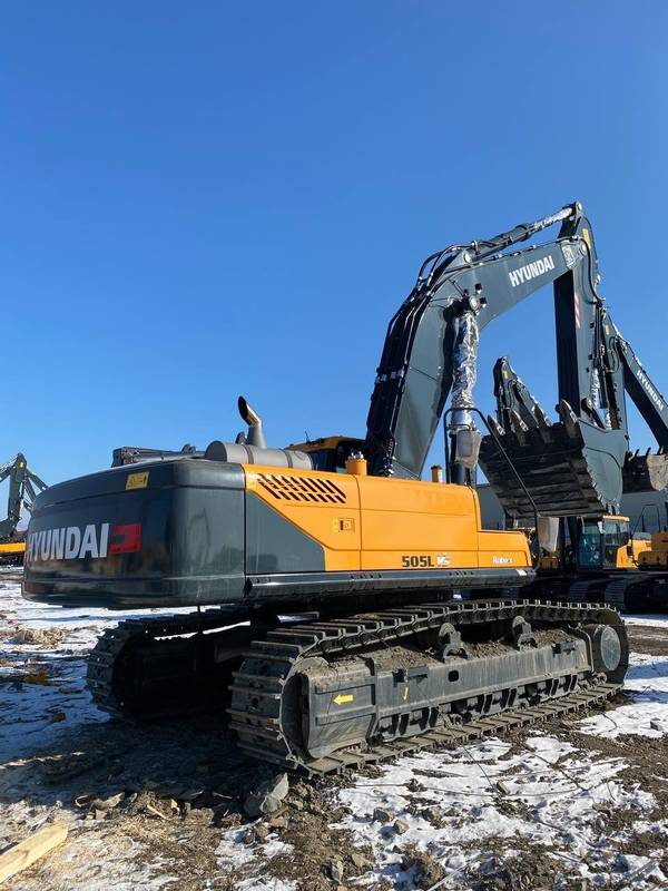 Экскаватор гусеничный Hyundai R505LVS