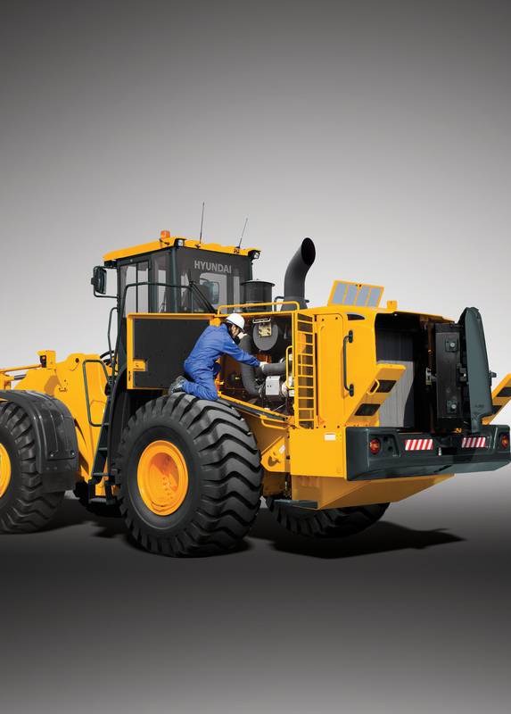 Погрузчик фронтальный Hyundai HL780-9