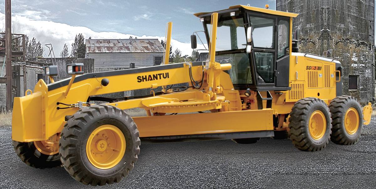 Автогрейдер Shantui SG21-3
