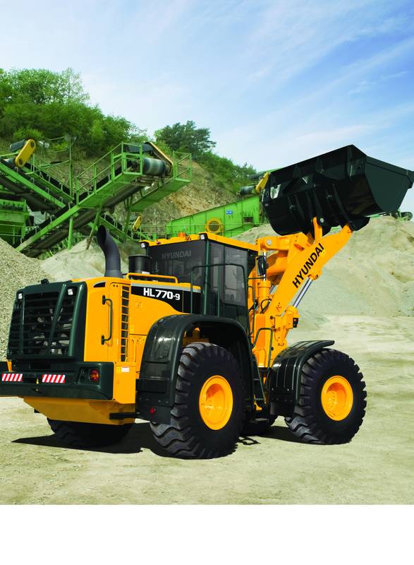 Погрузчик фронтальный Hyundai HL770-9