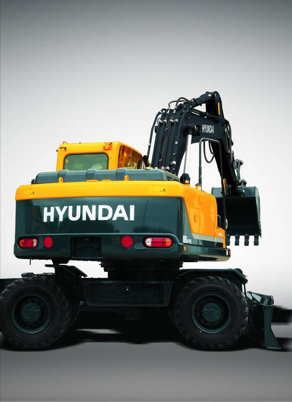 Экскаватор колесный Hyundai R180W-9S
