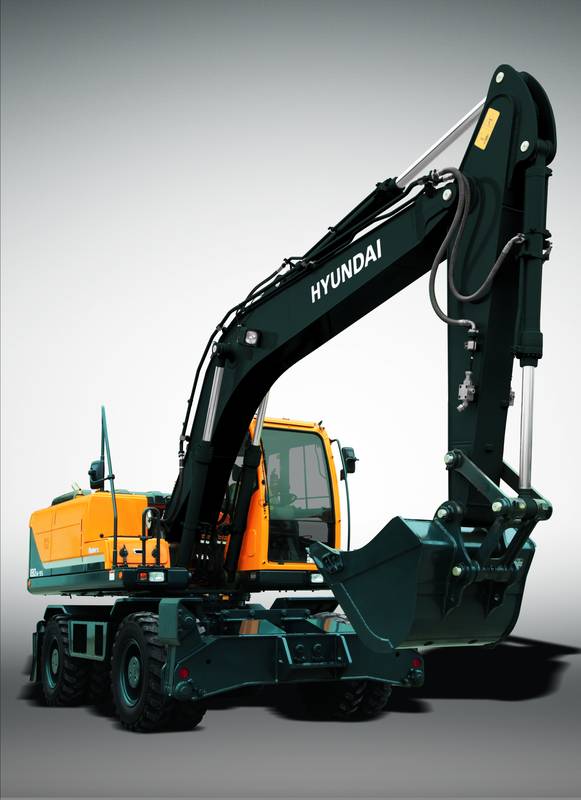 Экскаватор колесный Hyundai R180W-9S