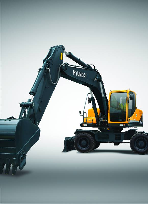 Экскаватор колесный Hyundai R210W-9S