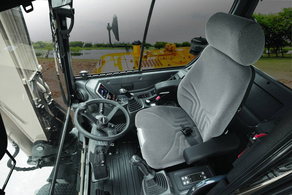 Экскаватор колесный Hyundai R60W-9S