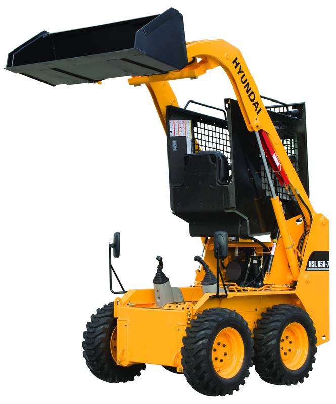 Погрузчик с бортовым поворотом Hyundai HSL650-7A