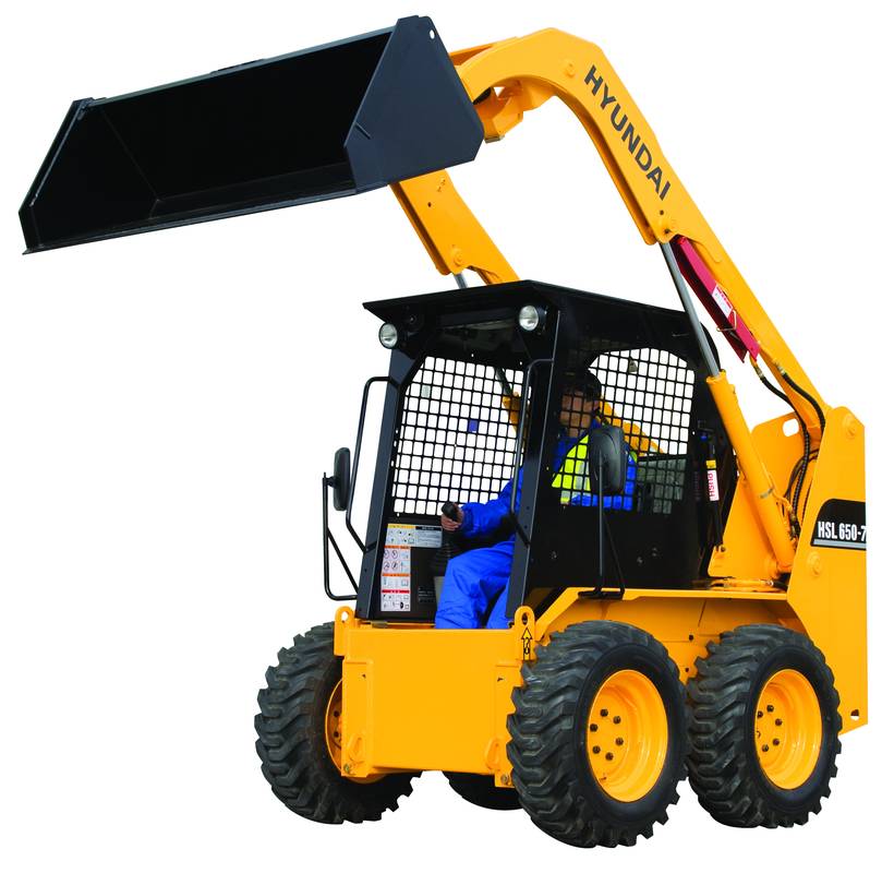 Погрузчик с бортовым поворотом Hyundai HSL650-7A