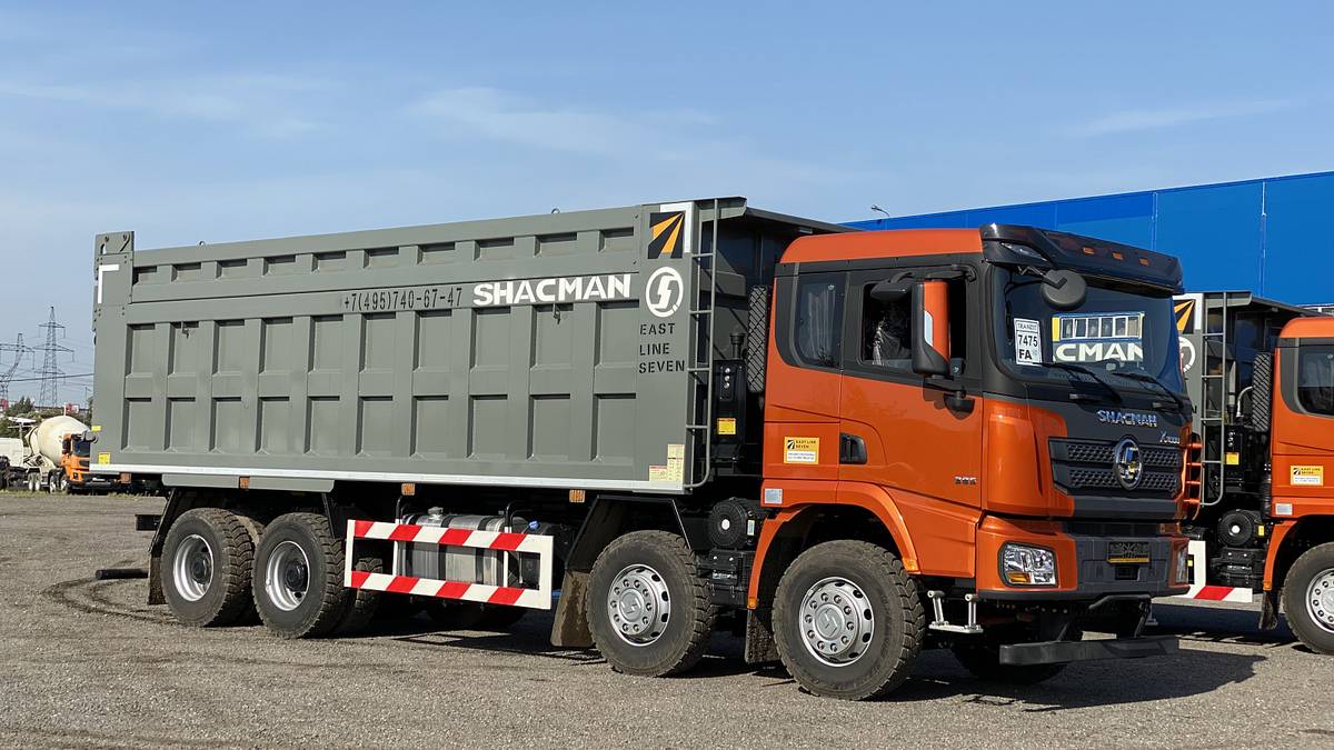 Грузовой самосвал SHACMAN SX33186W366C X3000