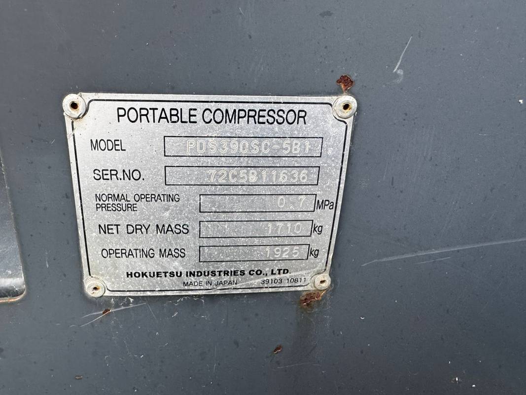 Компрессор AIRMAN PDS390SC