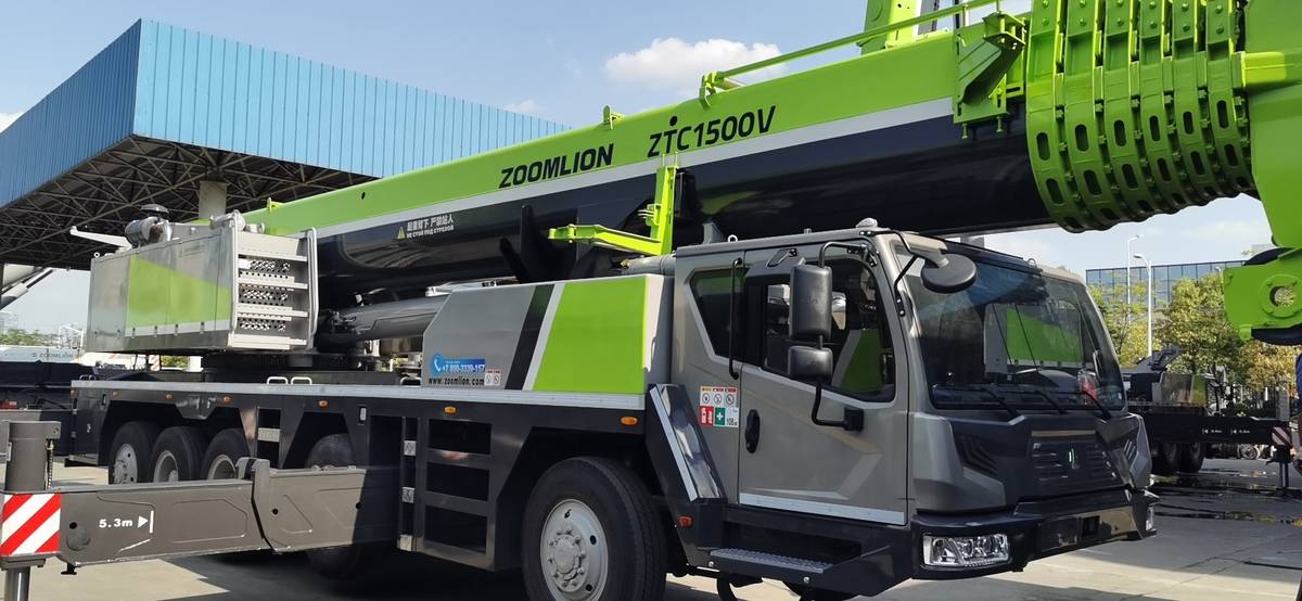 Автокран шоссейный Zoomlion ZTC1500H