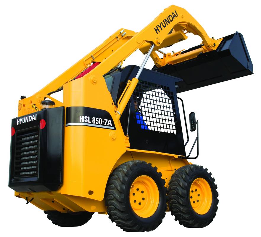 Погрузчик с бортовым поворотом Hyundai HSL850-7A