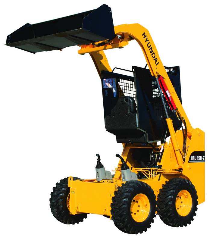 Погрузчик с бортовым поворотом Hyundai HSL850-7A