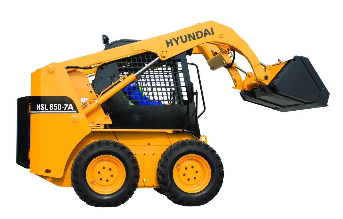 Погрузчик с бортовым поворотом Hyundai HSL850-7A