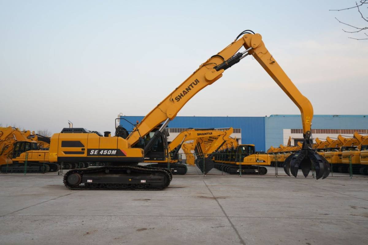 Гусеничный перегружатель Shantui SE450M