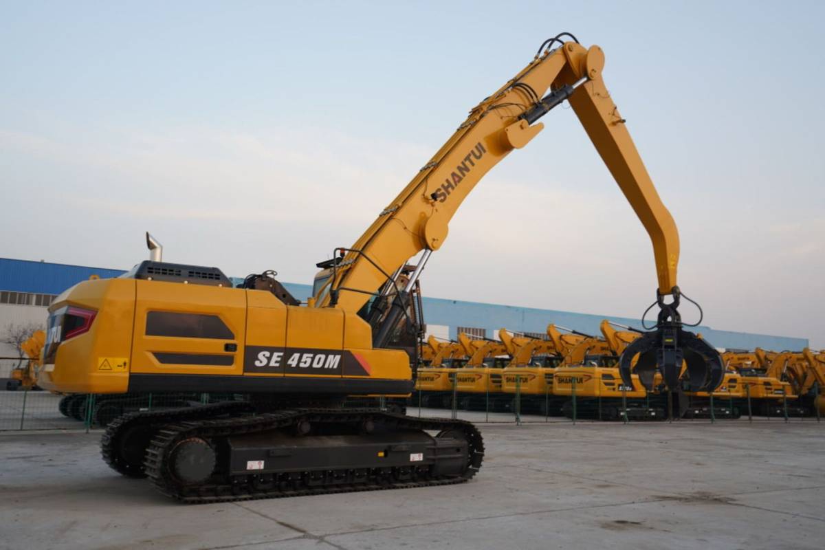 Гусеничный перегружатель Shantui SE450M