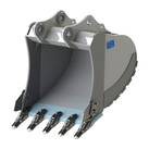 Ковш стандартный для Hitachi ZX200 (V=10м3; ширина 1300мм) с осевой регулировкой, коронки CAT J300