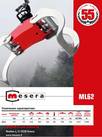 Захват для бревен Mesera ML62 с ротатором и монтажным комплектом, без серьги (0,6 квм)