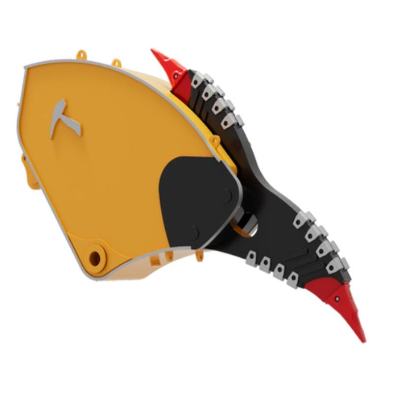 Мегарыхлитель RB40C3 (Тип 3: рукоять-рыхлитель с двойным наконечником реверсивного типа) для Hyundai R520LC-9S (с г/ц рукояти и гидроразводкой)