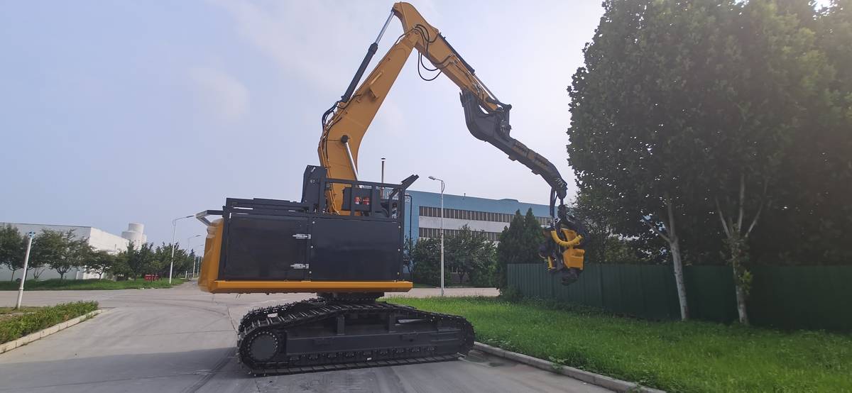 Экскаватор-харвестер лесной Shantui SE255F